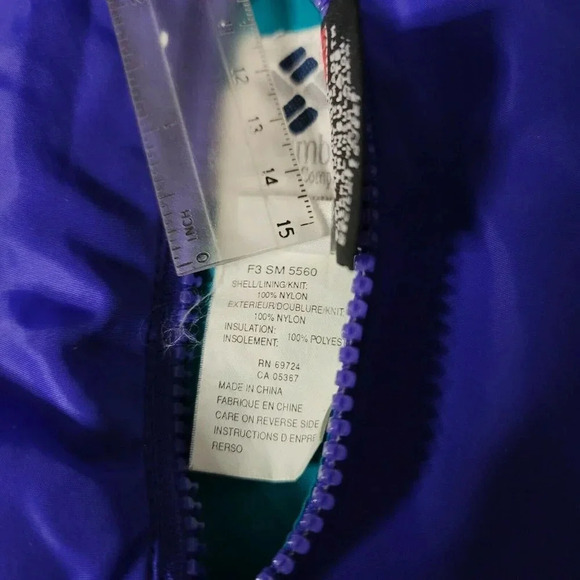 Columbia Vintage size XLRadial long-Sleeve Double Side Jacket Full Zip purple - Picture 7 of 11